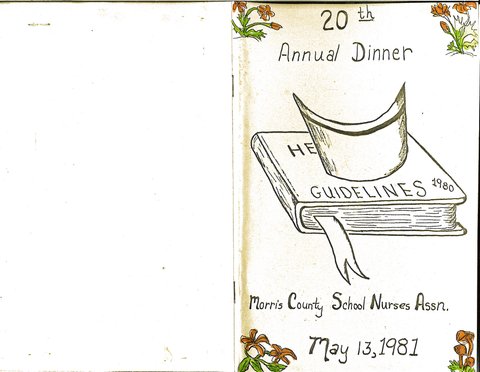 20th annual dinner 1981 Invitation