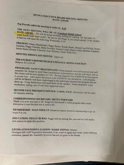 12-2008 Board Minutes