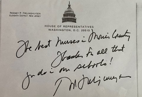 Rodney Frelinghuysen Letter