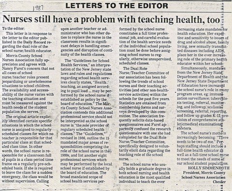 Letters To The Editor