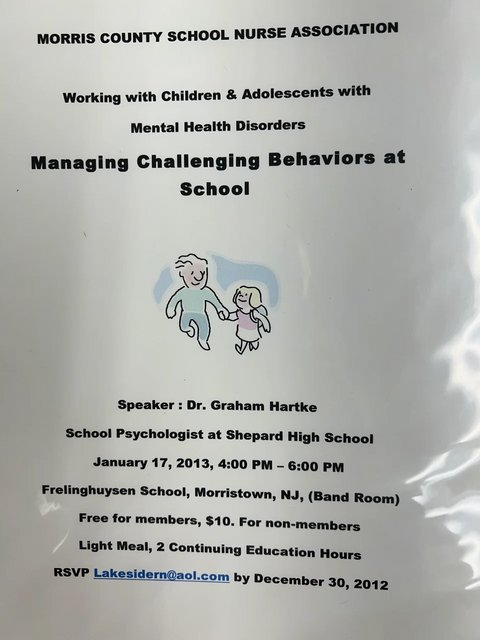 Managing Challenging Behaviors