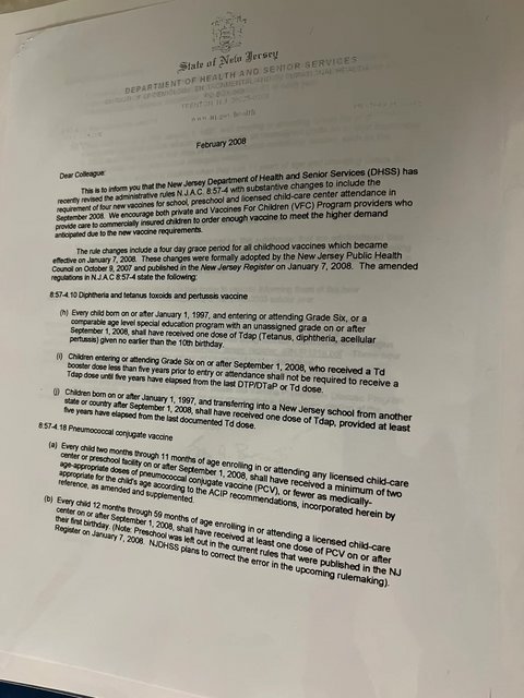 2008 Vaccine Rules