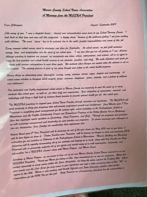 2009 Presidents Message