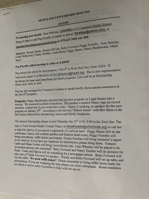 10-2008 Board Minutes