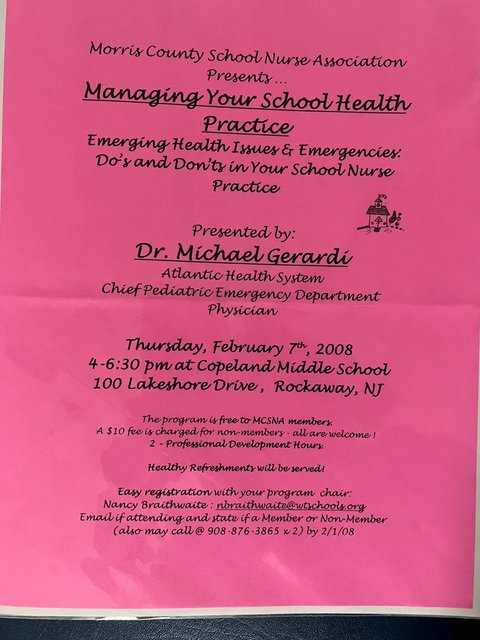 Manage School Health Practice 2008