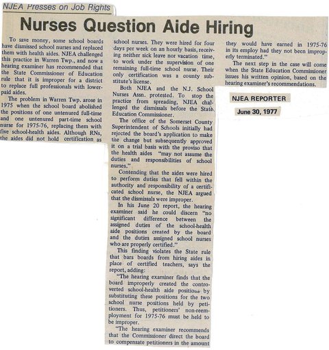 Nurses Question Aide Hearing