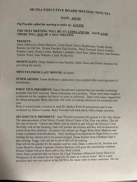 April 2009 Meeting Mins (1)