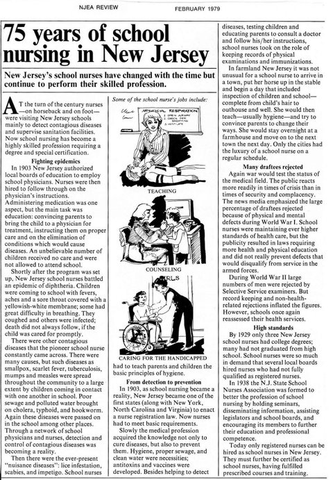 75 Years of School Nursing